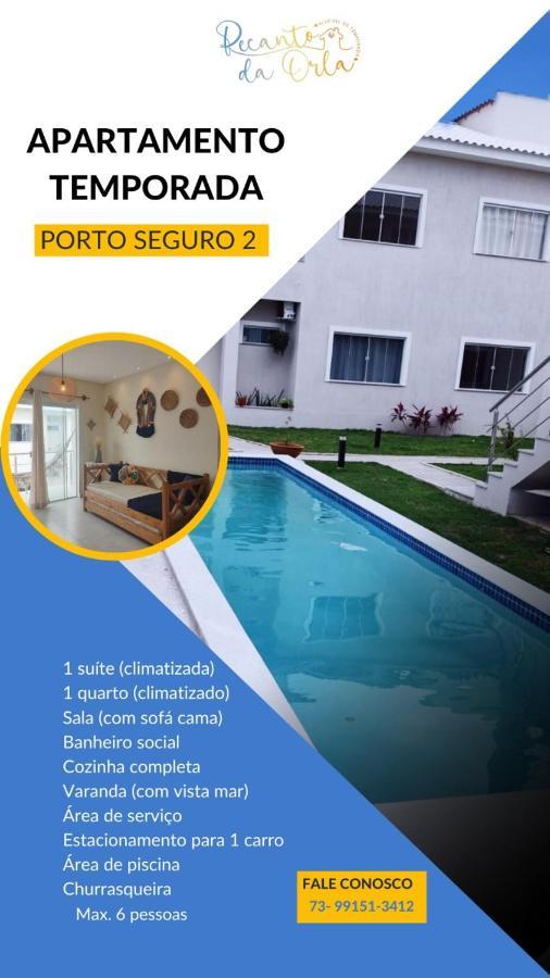 פורטו סגורו Recanto Da Orla - Apartamento Lindo E Vista Mar - 2 Quartos מראה חיצוני תמונה
